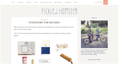 Desktop Screenshot of pickledhamster.com